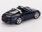 PORSCHE 911 TARGA 4S GENTIAN BLUE METALLIC LIMITED EDITION 1/64 SCALE DIECAST CAR MODEL BY TSM MINI GT MGT00412