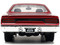 1970 PLYMOUTH ROAD RUNNER RED WITH BLACK FLAMES 1/24 SCALE DIECAST CAR MODEL BY JADA TOYS 33866