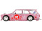 DATSUN KAIDO 510 WAGON PINK METALLIC HANAMI V1 JUN IMAI 1/64 SCALE DIECAST CAR MODEL BY TSM MINI GT KHMG012