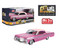 1964 CHEVROLET IMPALA SS LOWRIDER PINK 1/24 SCALE DIECAST CAR MODEL BY MOTOR MAX 79021