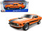 1970 FORD MUSTANG MACH 1 428 ORANGE 1/18 SCALE DIECAST CAR MODEL BY MAISTO 31453