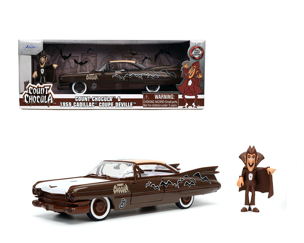 1959 CADILLAC COUPE DEVILLE WITH COUNT CHOCULA