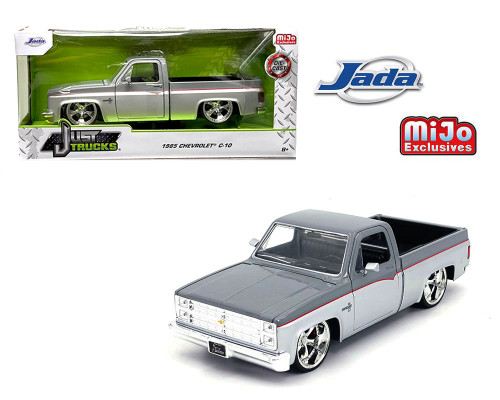 1985 CHEVROLET C10 PICKUP TRUCK 1/24 SCALE DIECAST CAR MODEL BY JADA TOYS 34312