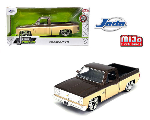 1985 CHEVROLET C10 PICKUP TRUCK 1/24 SCALE DIECAST CAR MODEL BY JADA TOYS 34310