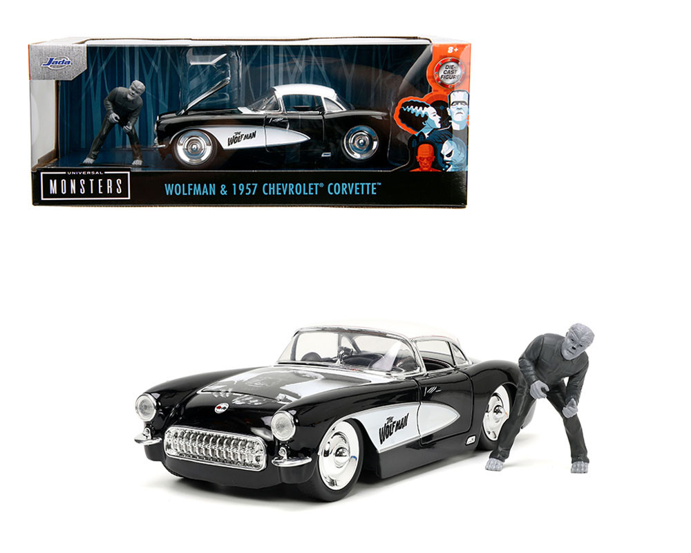 Jada Toys Universal Monsters 1:24 1957 Chevy Suburban Die-cast Car