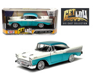 1957 CHEVROLET BEL AIR LOWRIDER 1/24 SCALE DIECAST CAR MODEL BY MOTOR MAX 79029