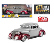 1939 CHEVROLET COUPE LOWRIDER GRAY 1/24 SCALE DIECAST CAR MODEL BY MOTOR MAX 79028

