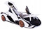 LAMBORGHINI SIAN FKP 37 WHITE 1/18 SCALE DIECAST CAR MODEL BY BBURAGO 11046
