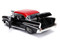1957 CHEVROLET BEL AIR BLACK WIDOW 1/24 SCALE DIECAST CAR MODEL BY JADA TOYS 30533