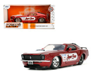1970 FORD MUSTANG BOSS 429 SUPER BOSS 1/24 SCALE DIECAST CAR MODEL BY JADA TOYS 34118

