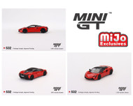 MCLAREN ARTURA VERMILLION RED 2023 EXCLUSIVE 1/64 SCALE DIECAST CAR MODEL BY MINI GT MGT00532