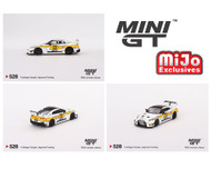 NISSAN LB SILHOUETTE WORKS GT 35GT-RR VER.1 LB RACING EXCLUSIVE 1/64 SCALE DIECAST CAR MODEL BY MINI GT MGT00528