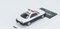 NISSAN SKYLINE GT-R R33 SAITAMA PREFECTURAL POLICE CAR 1/64 SCALE DIECAST CAR MODEL BY INNO INNO64 IN64-R33-JPC 