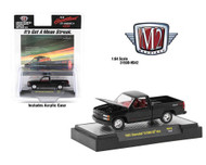 1991 CHEVROLET C1500 SS 454 STOCK BLACK PICKUP TRUCK 1/64 SCALE DIECAST CAR MODEL BY M2 MACHINES 31500-HS42