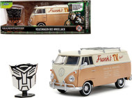 VOLKSWAGEN BUS WHEELJACK TRANSFORMERS RISE OF THE BEAST HOLLYWOOD RIDES 1/24 SCALE DIECAST CAR MODEL BY JADA TOYS 34264