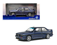 BMW ALPINA B6 3.5S MAURITUS BLUE 1990 1/18 SCALE DIECAST CAR MODEL BY SOLIDO 1801520