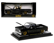 1976 GMC SIERRA GRANDE 15 CUSTOM BLACK 1/24 SCALE DIECAST CAR MODEL BY M2 MACHINES 40300-108A