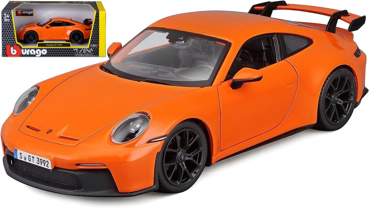 18-21104 Bburago - Porsche 911 GT3 Orange - 1:24 – bburago-shop