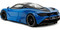 MCLAREN 720S BLUE GRADIENT PINK SLIPS 1/24 SCALE DIECAST CAR MODEL BY JADA TOYS 34850