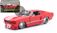1967 FORD MUSTANG GT RED ALL STARS 1/24 SCALE DIECAST CAR MODEL BY MAISTO 31094