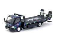 HINO 300 DUTRO FLATBED TOW TRUCK HKS LIVERY 1/64 SCALE DIECAST CAR MODEL BY UNIQUE MODEL UMHINO