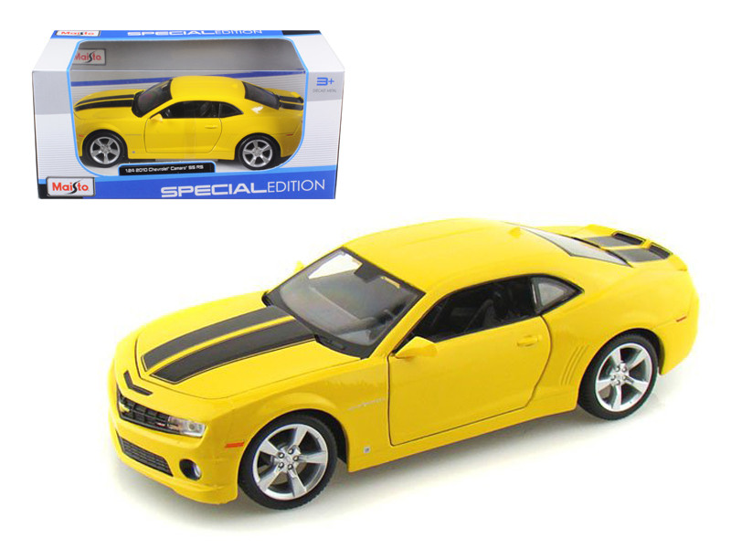 Model Details about   Chevrolet Camaro Yellow Diecast Car Scale Collectible Toy Cars 1/32 