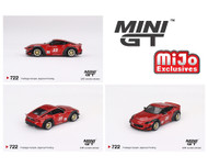 NISSAN Z PANDEM PASSION RED 1/64 SCALE DIECAST CAR MODEL BY TSM MINI GT MGT00722