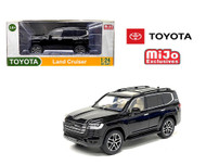 2023 TOYOTA LAND CRUISER BLACK WITH OPENINGS 1/24 SCALE DIECAST CAR MODEL USA EXCLUSIVE