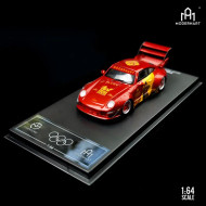 PORSCHE 911 993 RWB CHINA AARON OLYMPICS  1/64 SCALE DIECAST CAR MODEL BY MODERNART MAPORCN
