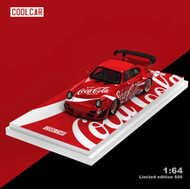 PORSCHE 964 COKE COCA COLA 500 MADE 1/64 SCALE DIECAST CAR MODEL BY COOL ART CAPORCOKE