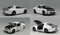 2014 Ford Mustang Street Racer White 1/24 Scale Diecast Car Model By Maisto 31506
