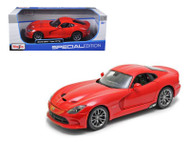 2013 Dodge Viper SRT GTS Red 1/18 Scale Diecast Car Model By Maisto 31128