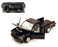1992 Chevrolet SS454 Pick Up Truck Black 1/24 Scale Diecast Model By Motor Max 73203