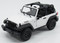 2014 Jeep Wrangler Willys Edition White 1/18 Scale Diecast Model By Maisto 31610