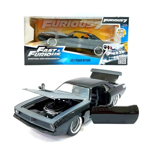 PLYMOUTH BARRACUDA LETTY'S FAST & FURIOUS 1/24 SCALE DIECAST CAR MODEL BY JADA TOYS 97195
