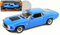 1970 FORD MUSTANG BOSS 429 BLUE 1/24 SCALE DIECAST CAR MODEL BY MOTOR MAX 73303