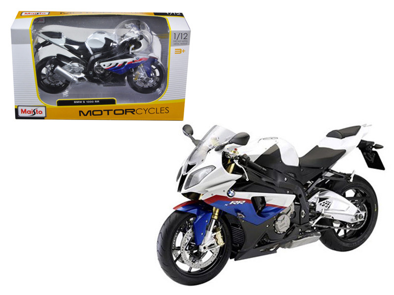 New Mini Maisto 31191 1:12 Scale BMW S1000 RR  Motorcycle Diecast Model Toys 
