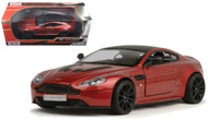 Aston Martin Vantage S V12 Red 1/24 Scale Diecast Car Model By Motor Max 79322