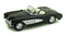 1957 Chevrolet Corvette Black & White 1/24 Scale Diecast Car Model By Maisto 31275