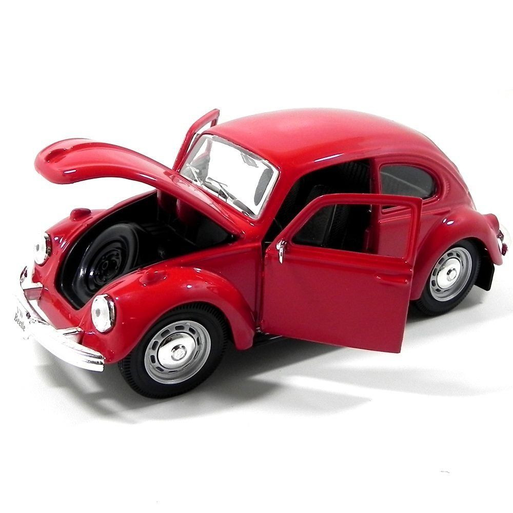 Maisto 3 inch VOLKSWAGEN NEW BEETLE Collection VW BEETLE Rosso OVP #9392 