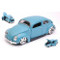 Volkswagen Beetle Bug Blue 1/24 Scale Diecast Car Model By Maisto 31023