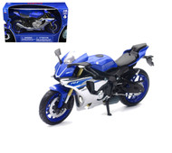 2016 Yamaha YZF-R1 Blue Motorcycle Bike 1/12 Scale By Newray 57803