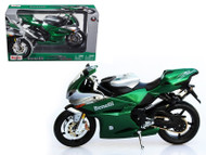 Benelli Tornado Tre 1130 Green & Silver Motorcycle 1/12 Scale Diecast Model By Maisto 31156