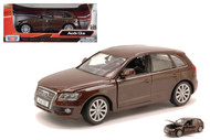 Audi Q5 Brown 1/24 Scale Diecast Car Model By Motor Max 73385