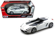 Lamborghini Concept S Pearl White 1/18 Scale Diecast Car Model By Motor Max 79156