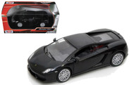 Lamborghini Gallardo LP-560-4 Matt Black 1/24 Scale Diecast Car Model By Motor Max 73362