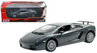 Lamborghini Gallardo Superleggera Grey 1/24 Scale Diecast Car Model By Motor Max 73346