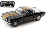 1966 Shelby Mustang GT350H Hertz Black With Racing Wheels 1/18 Scale Diecast Car Model By Shelby Collectibles SC 360