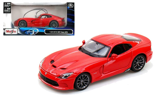 2013 Dodge SRT Viper GTS Red 1/24 Scale Diecast Car Model By Maisto 31271