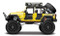 2015 Jeep Wrangler Unlimited Yellow Off Road Kings 1/24 Diecast Model By Maisto 32523